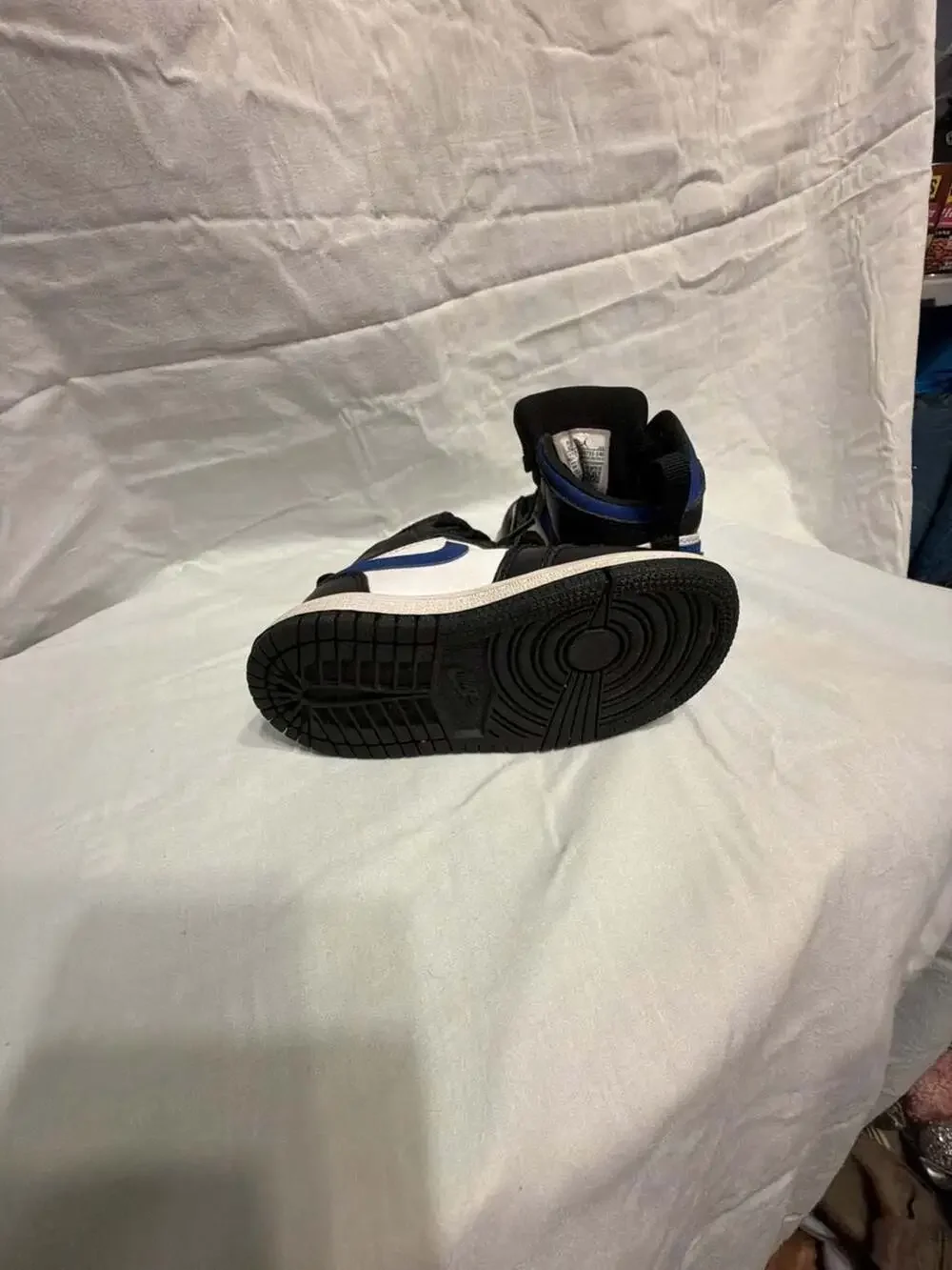 Nike Air Jordan 1 Mid TD Toddler Game Royal/Black-White (640735-140) - Picture 5 of 5